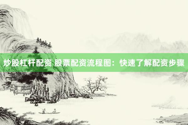 炒股杠杆配资 股票配资流程图：快速了解配资步骤